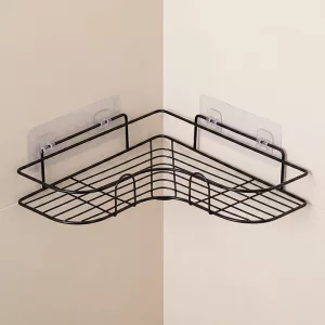 shower storage rack, bathroom corner shelf, stainless steel shower caddy, suction shower caddy shower shelves corner